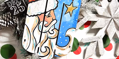 Vintage Santa Sled - Paint Party - Tarascos in Rogue River