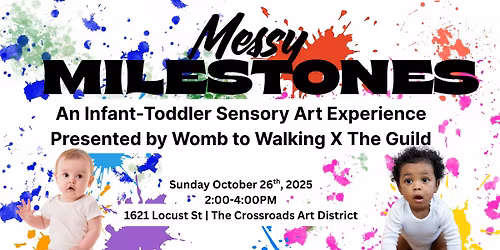 Messy Milestones: An Infant-Toddler Sensory Art Experience
