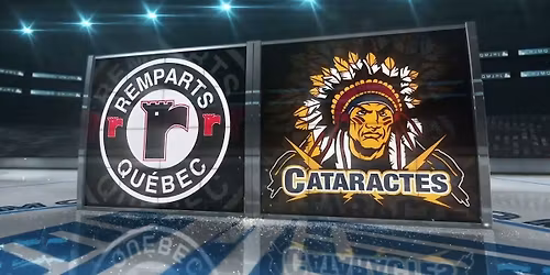 Shawinigan Cataractes at Quebec Remparts at Videotron Centre