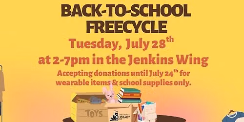 Back-to-School FreeCycle