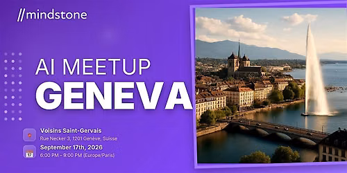 Mindstone Geneva September AI Meetup
