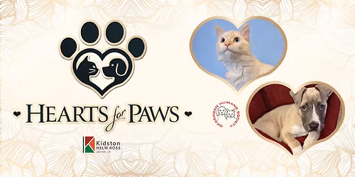 Hearts for Paws~ a fundraising event in Vernon for the Okanagan Humane Society