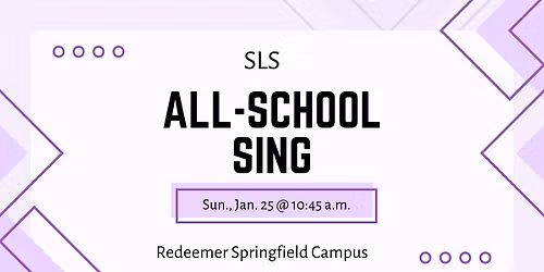 SLS Sings at Redeemer Springfield