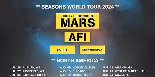 Thirty Seconds to Mars Berlin Tickets