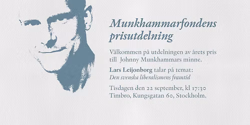 Munkhammarfondens seminarium och prisutdelning