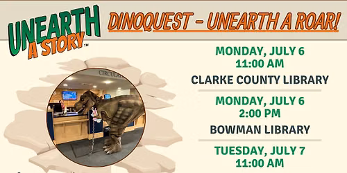 DinoQuest Adventures - Unearth a Roar! (Bowman Library)