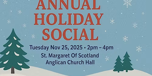 CARP NS Annual Holiday Social