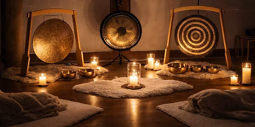 Sound Bath Rest & Reset - Candlelit gong bath at Patch Gloucester