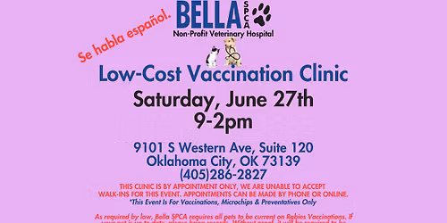 Low Cost Vaccination Clinic