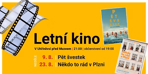 Letn\u00ed kino v Uh\u0159\u00edn\u011bvsi - P\u011bt \u0161vestek