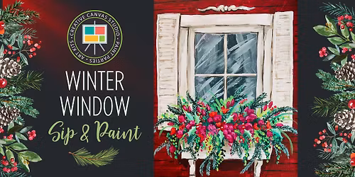 Painting Class: Winter Window