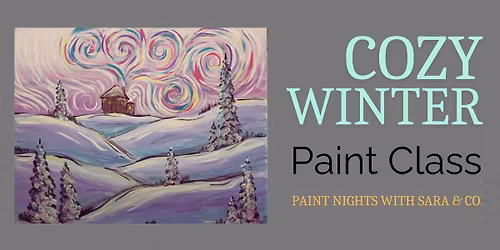 Cozy Winter Paint Night