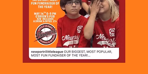 Newport Little League Fundraiser at O'Brien's