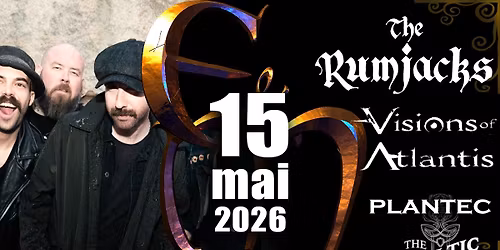 THE RUMJACKS+VISIONS OF ATLANTIS+PLANTEC+CELTIC TRAMPS@Echos & Merveilles 2026