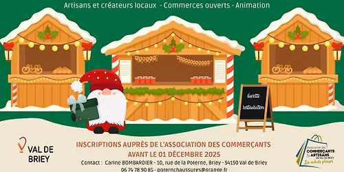 March\u00e9 de No\u00ebl de la Poterne - Briey-bas