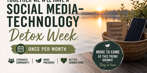 Michiana social media-technology detox week