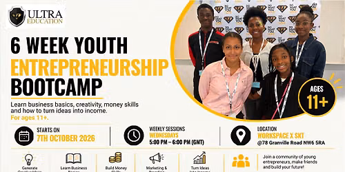 Youth Entrepreneurship Club - 6 Weeks