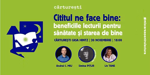 Cititul ne face bine: beneficiile lecturii pentru s\u0103n\u0103tate \u0219i starea de bine