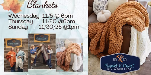 Cozy Knot Blanket Workshop