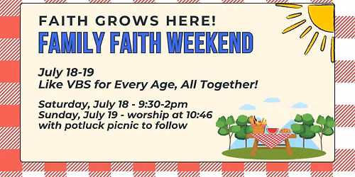 Family Faith Weekend