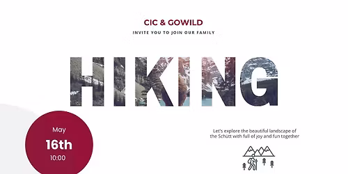 Hiking with CIC & GoWild 
