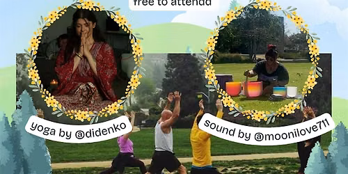 Sound bath and yoga @ silver lake reservoir meadow
