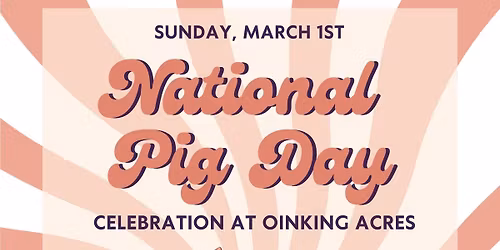 National Pig Day \ud83d\udc37\u2b50\ufe0f