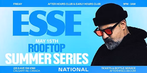 ESSE \u2022 15\/05\/26 (MAY LONG WEEKEND)