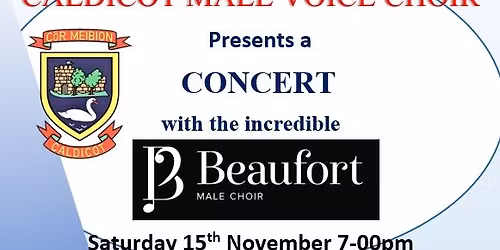 Joint Concert with Beaufort Male Choir in Caldicot