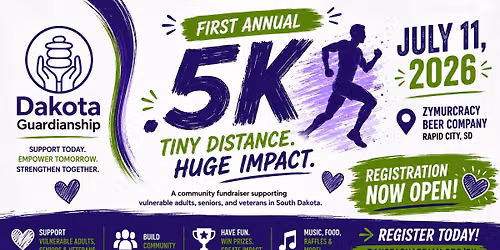 Dakota Guardianship's First Annual .5K Fundraiser