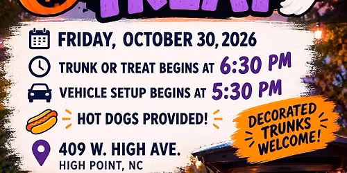 Trunk or Treat