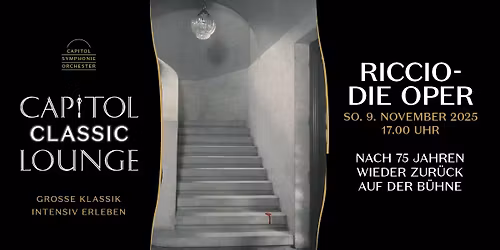 Capitol Symphonie Lounge I: Offenbach, New York. Riccio - Die Oper