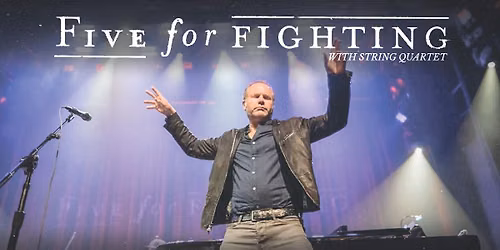 Five for Fighting with String Quartet at The Historic Theater - Portsmouth