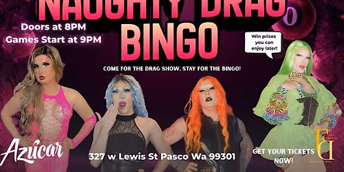 Naughty Drag Bingo
