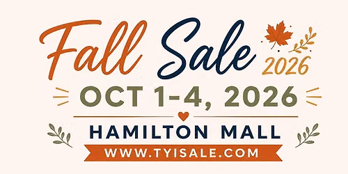 Tag, You're It Pop Up Consignment Sale
