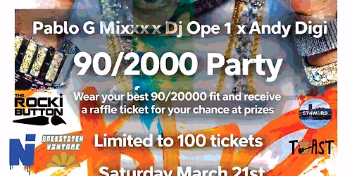 6 Yr Anniversary 90s \/ 2000s DANCE PARTY