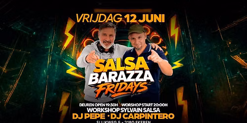 SALSA FRIDAY'S @ BARAZZA VRIJDAG 12 JUNI 2026