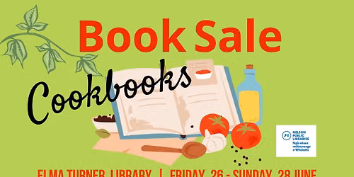 Elma Turner Library Book Sale - Cookbooks