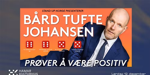 B\u00e5rd Tufte Johansen \u2013 Pr\u00f8ver \u00e5 v\u00e6re positiv