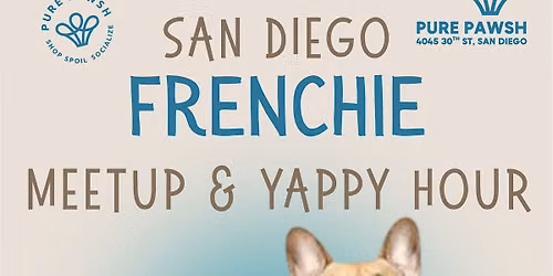 San Diego Frenchie Meetup & Yappy Hour