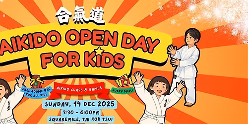 AIKIDO OPEN DAY FOR KIDS