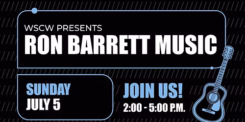 Ron Barrett Live at WSCW July 5