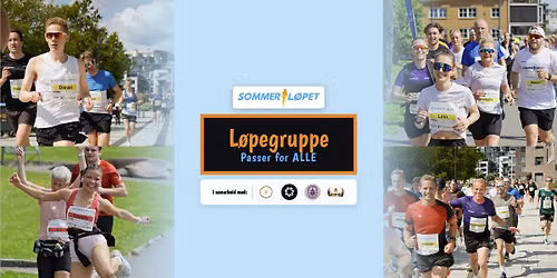 Sommerl\u00f8pet l\u00f8pegruppe | Pour Pace Running Club edition