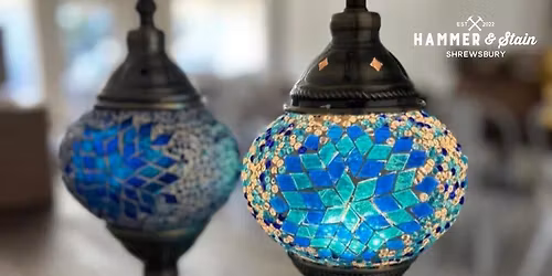 Mosaic Lamps & Candle Holders