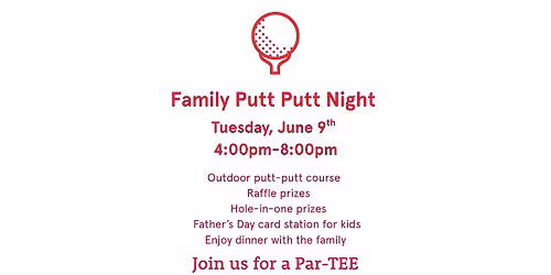 Family Putt Putt Night 