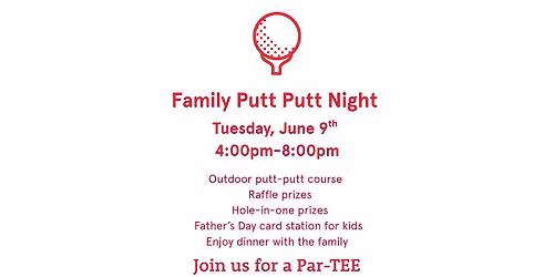 Family Putt Putt Night 