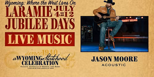 Live Music: Jason Moore