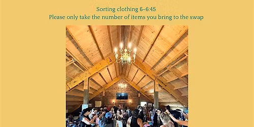 Spring Clothing Swap  FREE EVENT