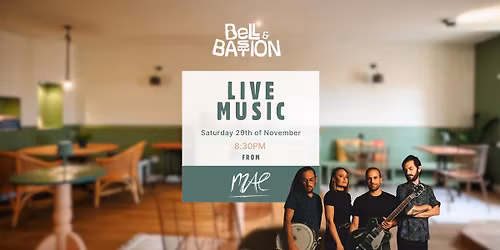 Live Music Saturdays | Mae Band  ✨