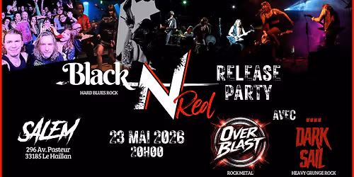 RELEASE PARTY de BLACK'N RED \u00b7 @SALEM BAR w\/ Dark Sail et Over Blast